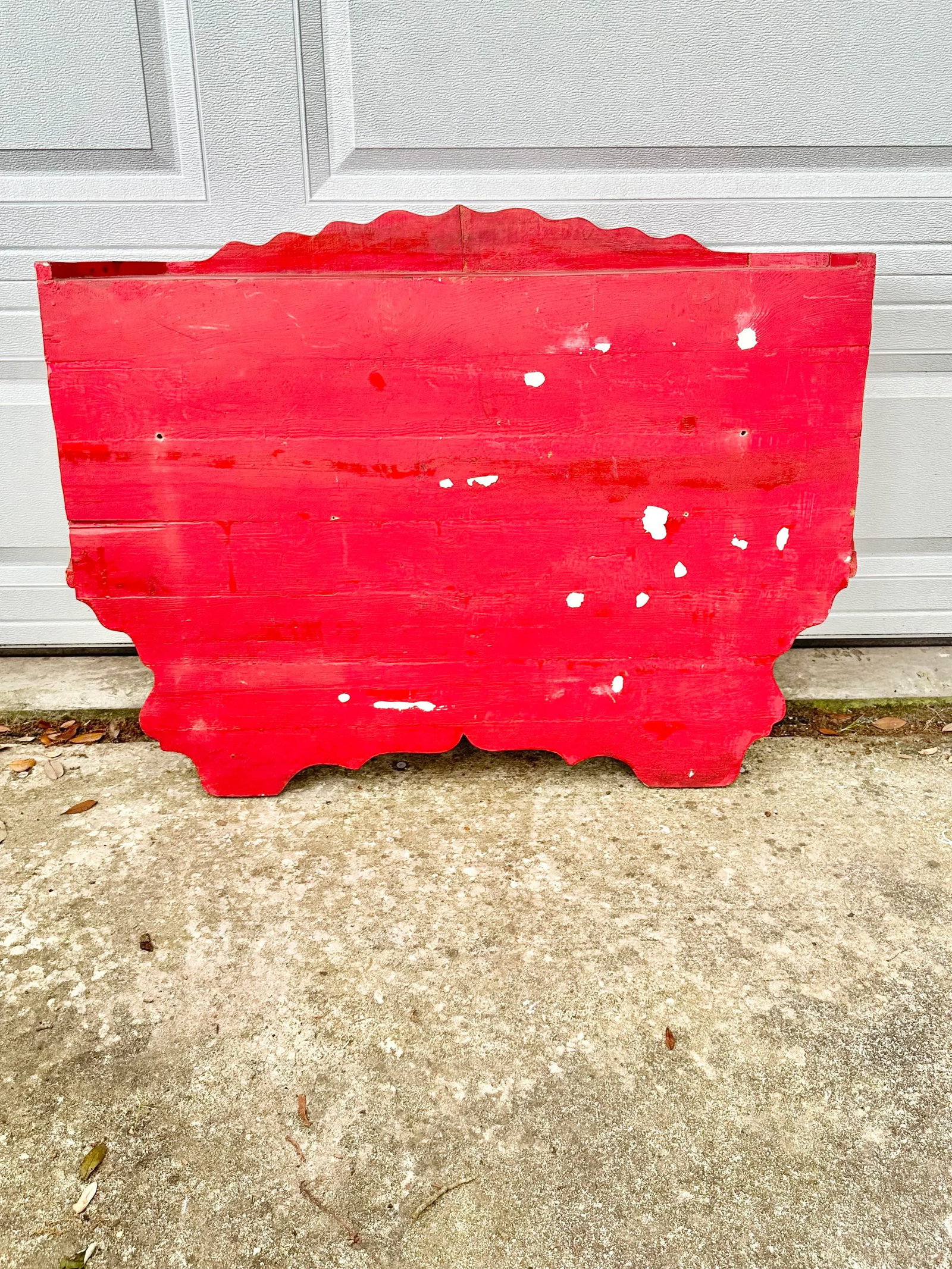 Vintage Hand Painted Moroccan Wall Shelf - 12