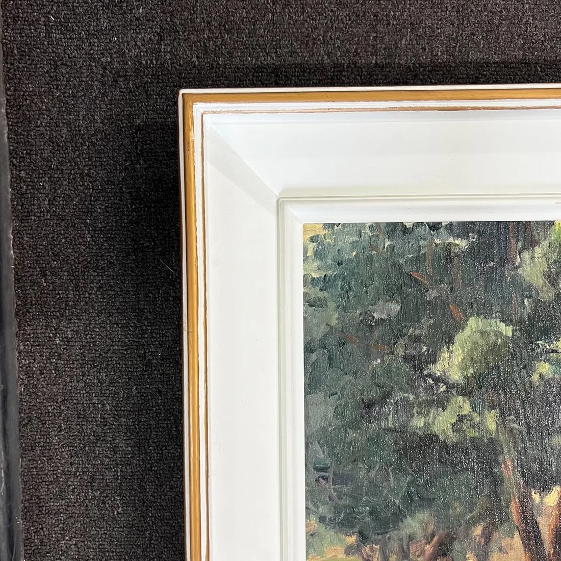 1970s Landscape Tree Art by Beata Stevens California Impressionism - 2