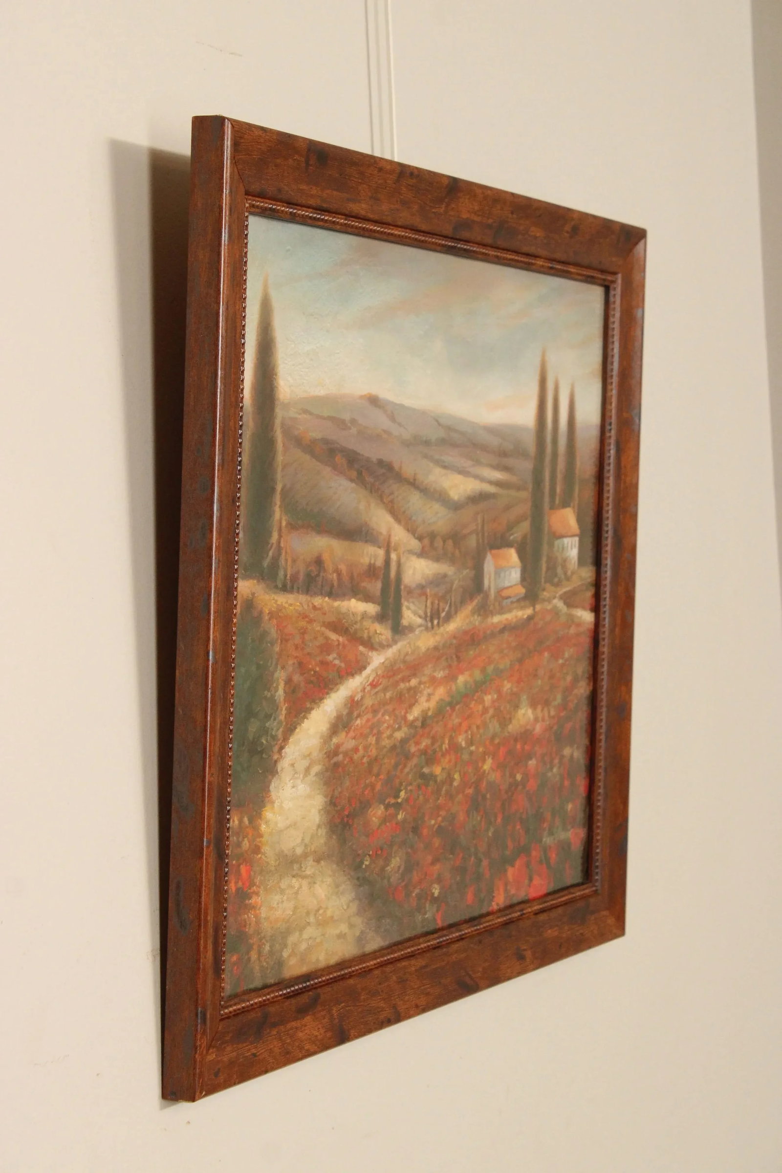 Early 21st Century Ruane Manning 'Tuscan Palette' Giclee Canvas Print, Custom Framed - 4