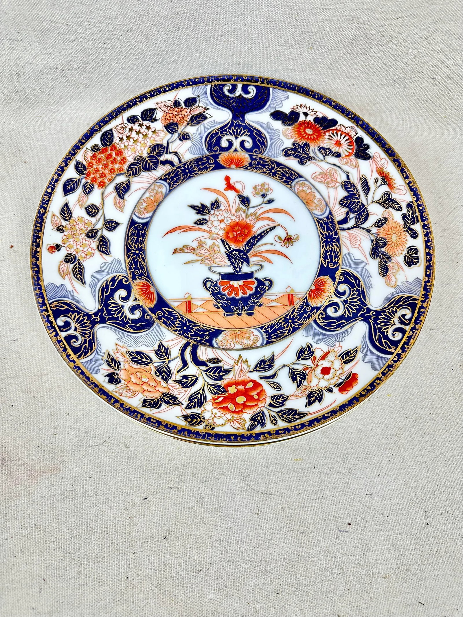 Antique Imari Chinoiserie Plates-Set of 3 - 2