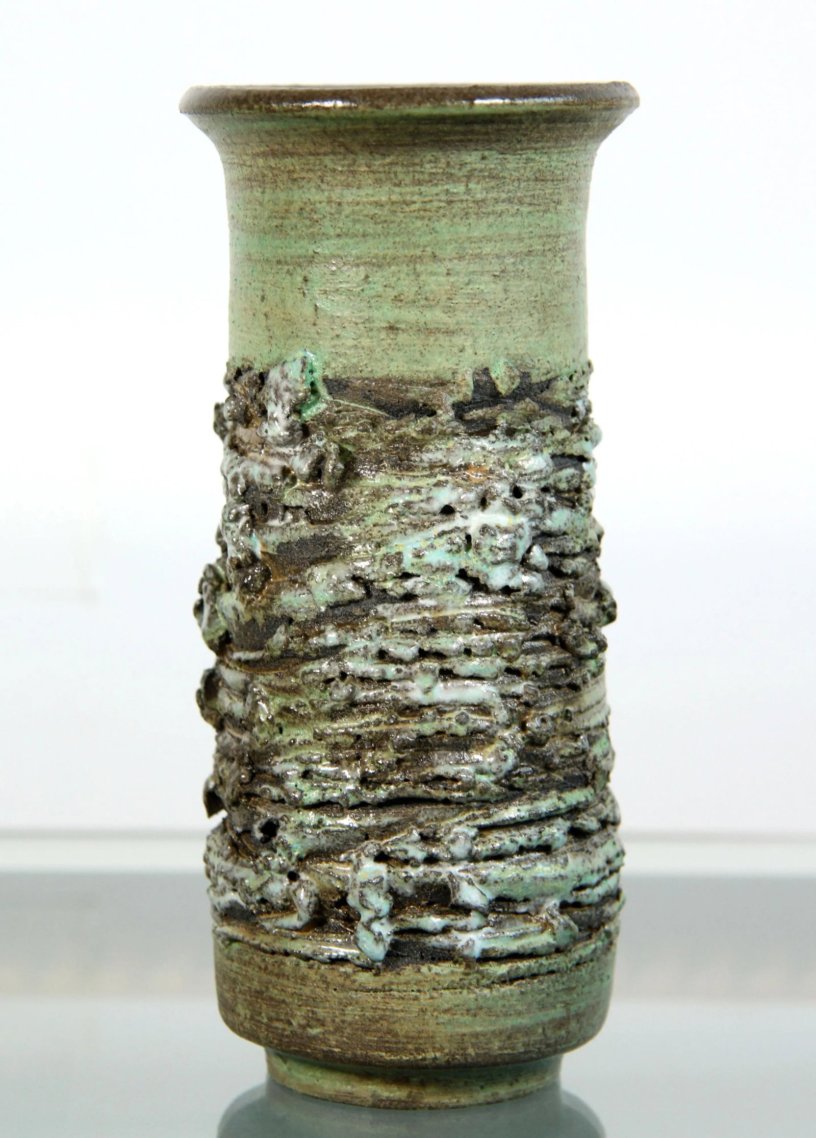 Brutalist Icelandic Lava Pottery Vase by Ragnar Kjartansson for Glit Studio Iceland - 7