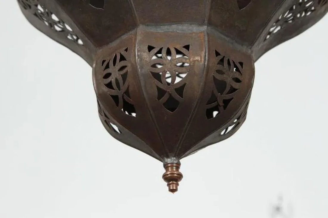 Moroccan Moorish Clear Glass Lantern - 3