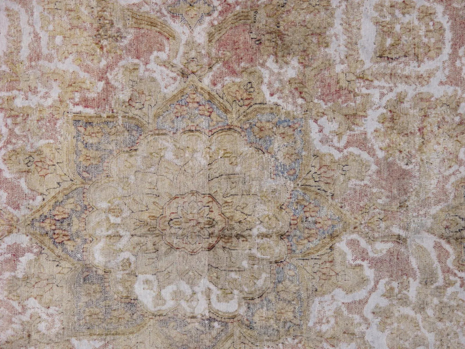 Vintage Overdye Pink/Camel Rug, 9' 5" X 13' 1" - 2