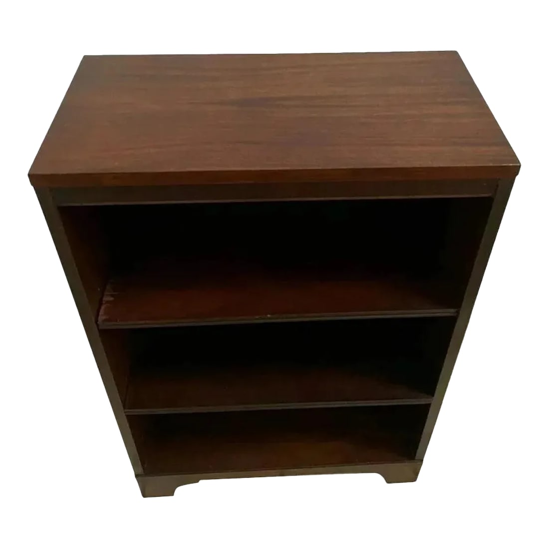1950s Mid Century Sligh Lowry Bookcase Slimline Two Adjustable Shelves Walnut 1b: Gorgeous very hard to find Mid Century Sligh Lowry Slim line Bookcase, 36" Tall X 12" Deep X 24" Wide. "Very Good structural condition, Original Patina. High End craftsman construction, Age/use