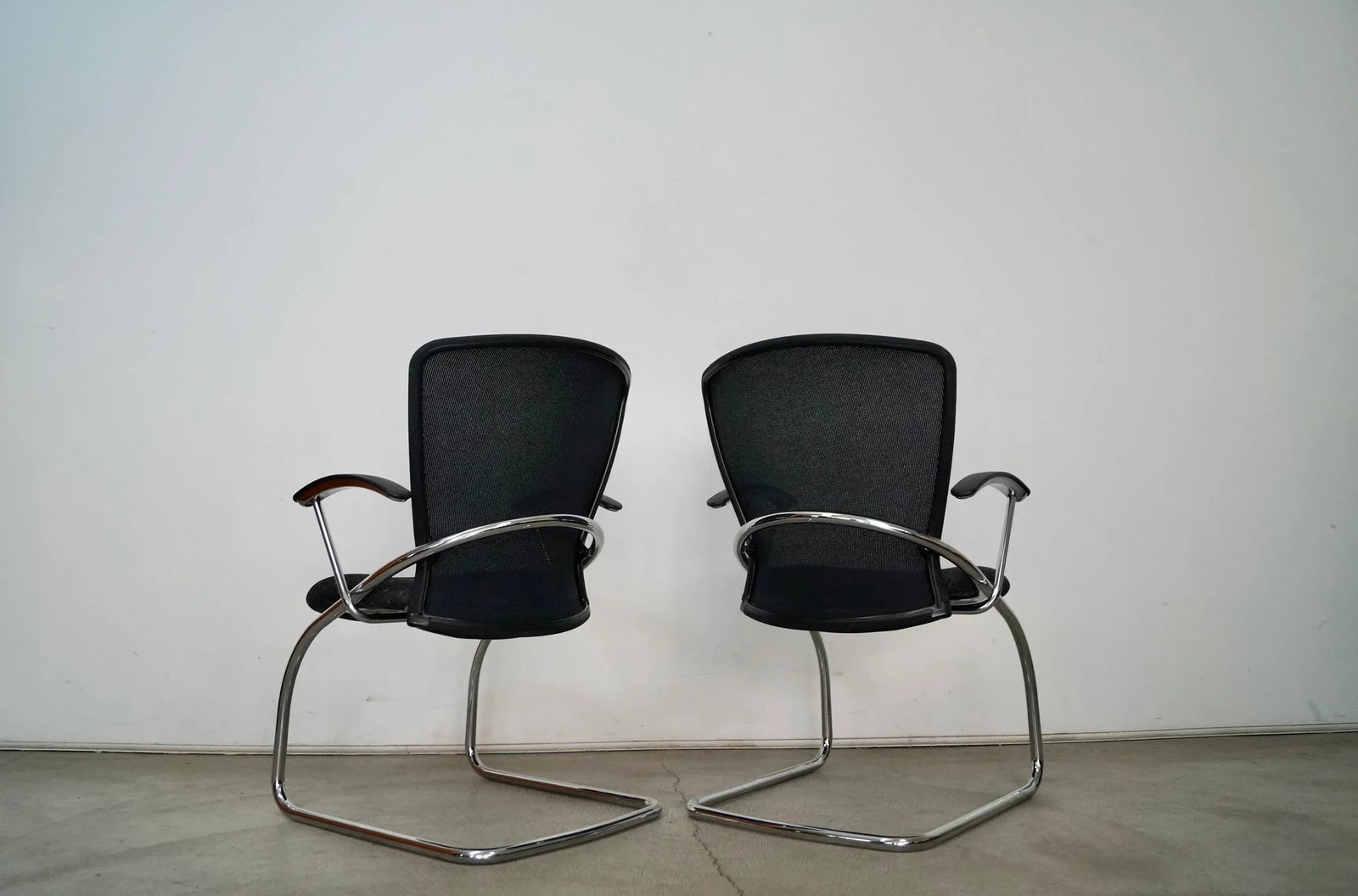 Vintage Postmodern German Armchairs - a Pair - 5