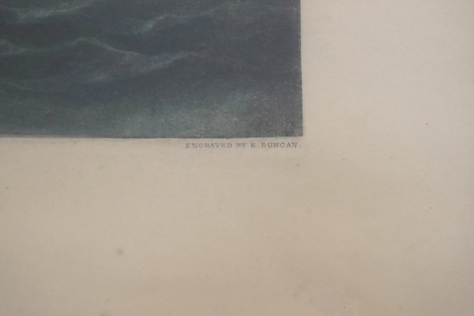 Vintage English Steamship Colored Engraving in Frame - 6