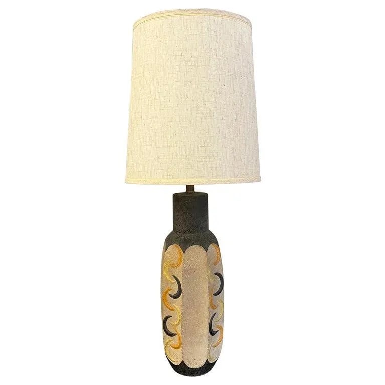1950s Mid-Century Modern Art Pottery Table Lamp by Tye of California - 2