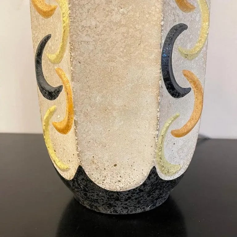 1950s Mid-Century Modern Art Pottery Table Lamp by Tye of California - 9