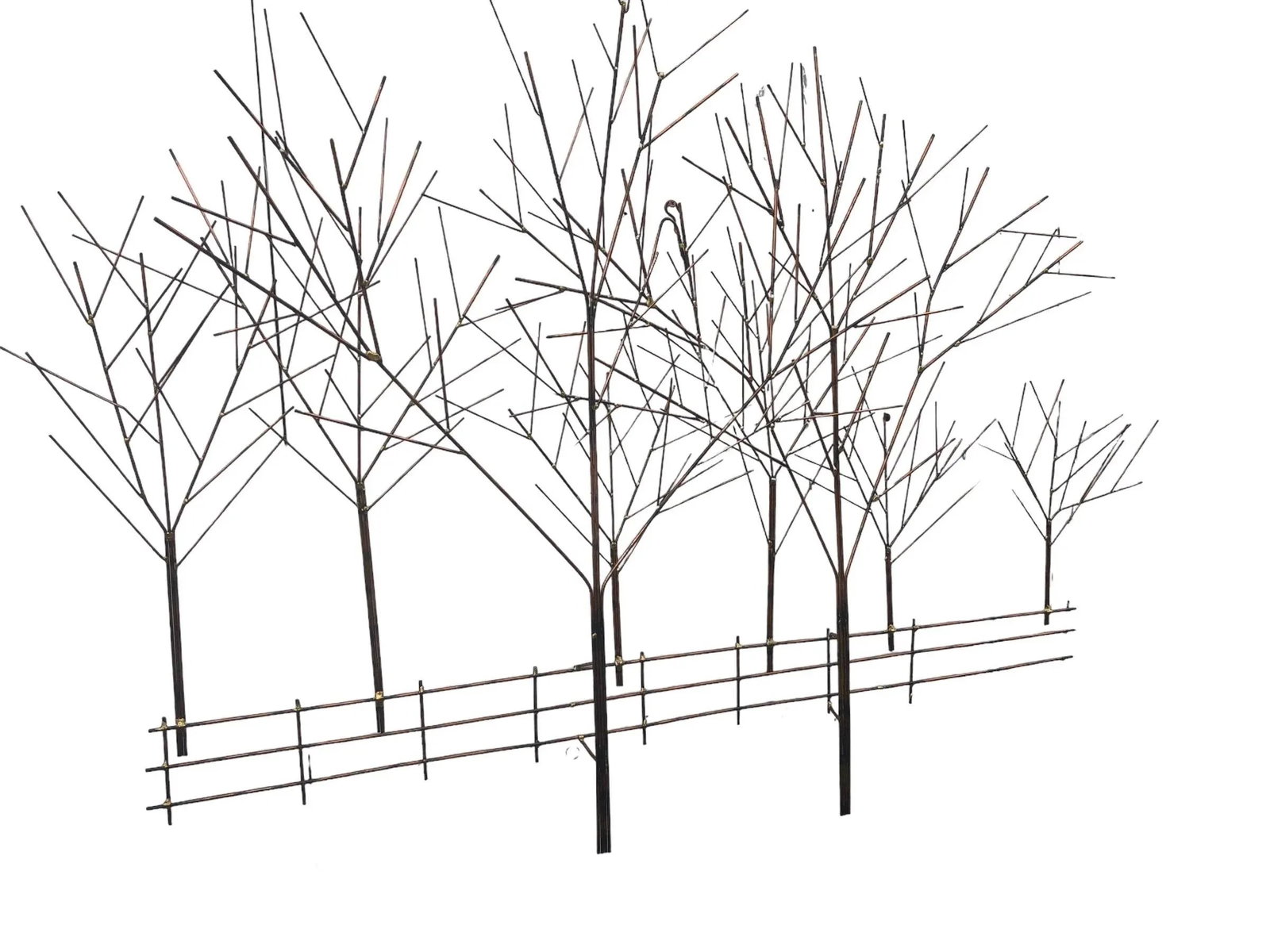 1980s Curtis Jere Trees in Winter - 2