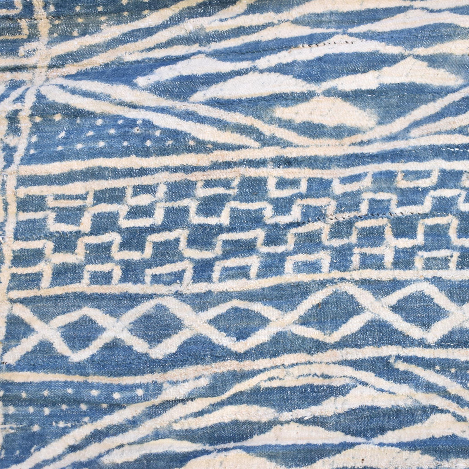 Late 20th Century Vintage African Ndop Textile - 6