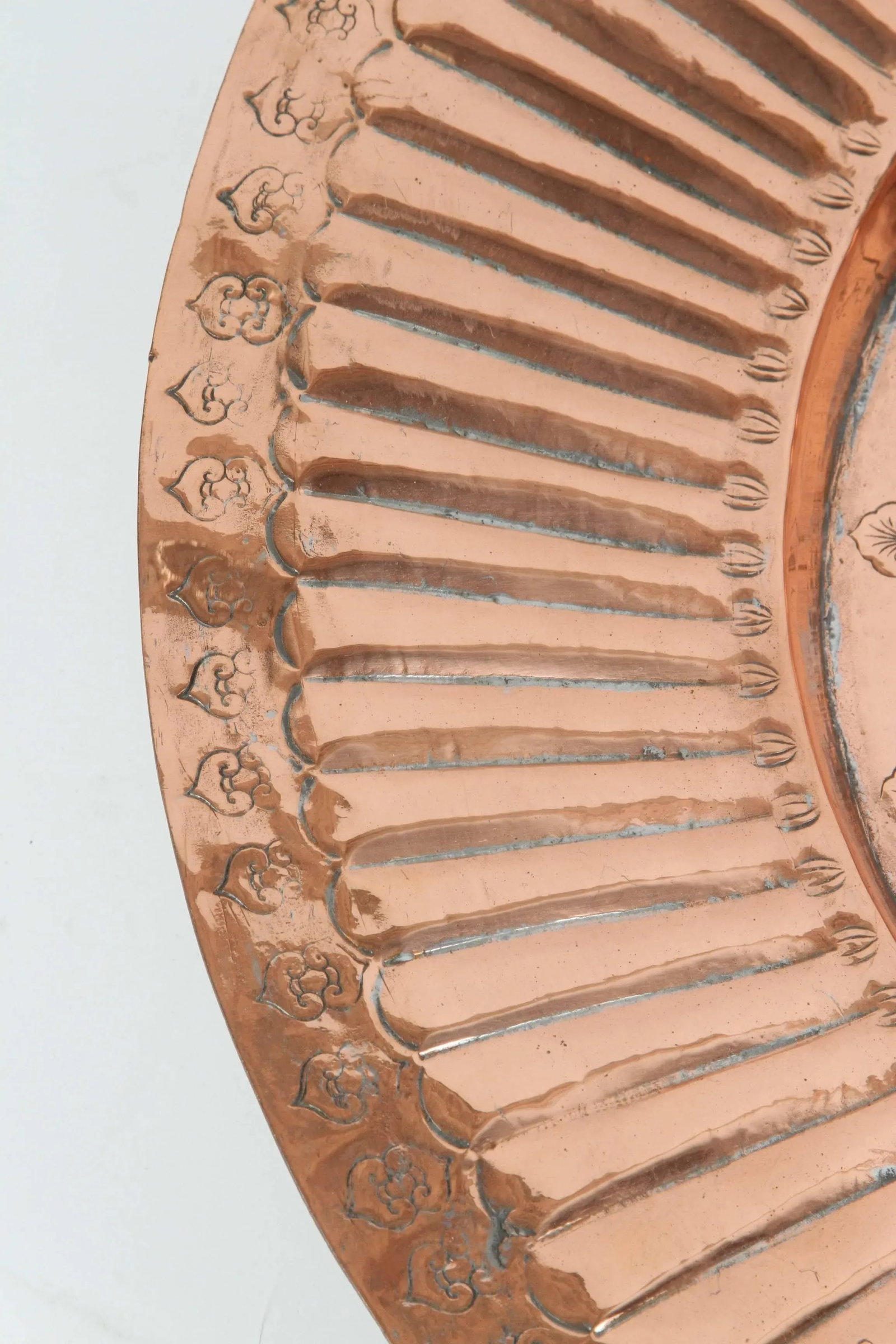 Hanging Round Copper Tray - 3