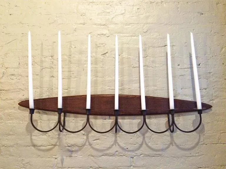Raymor Midcentury Candelabra Wall Sconce - 2