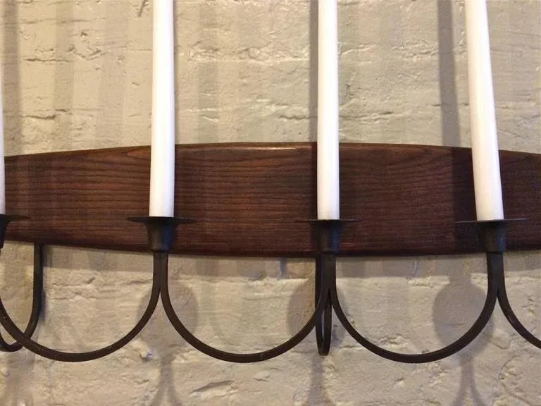 Raymor Midcentury Candelabra Wall Sconce - 4