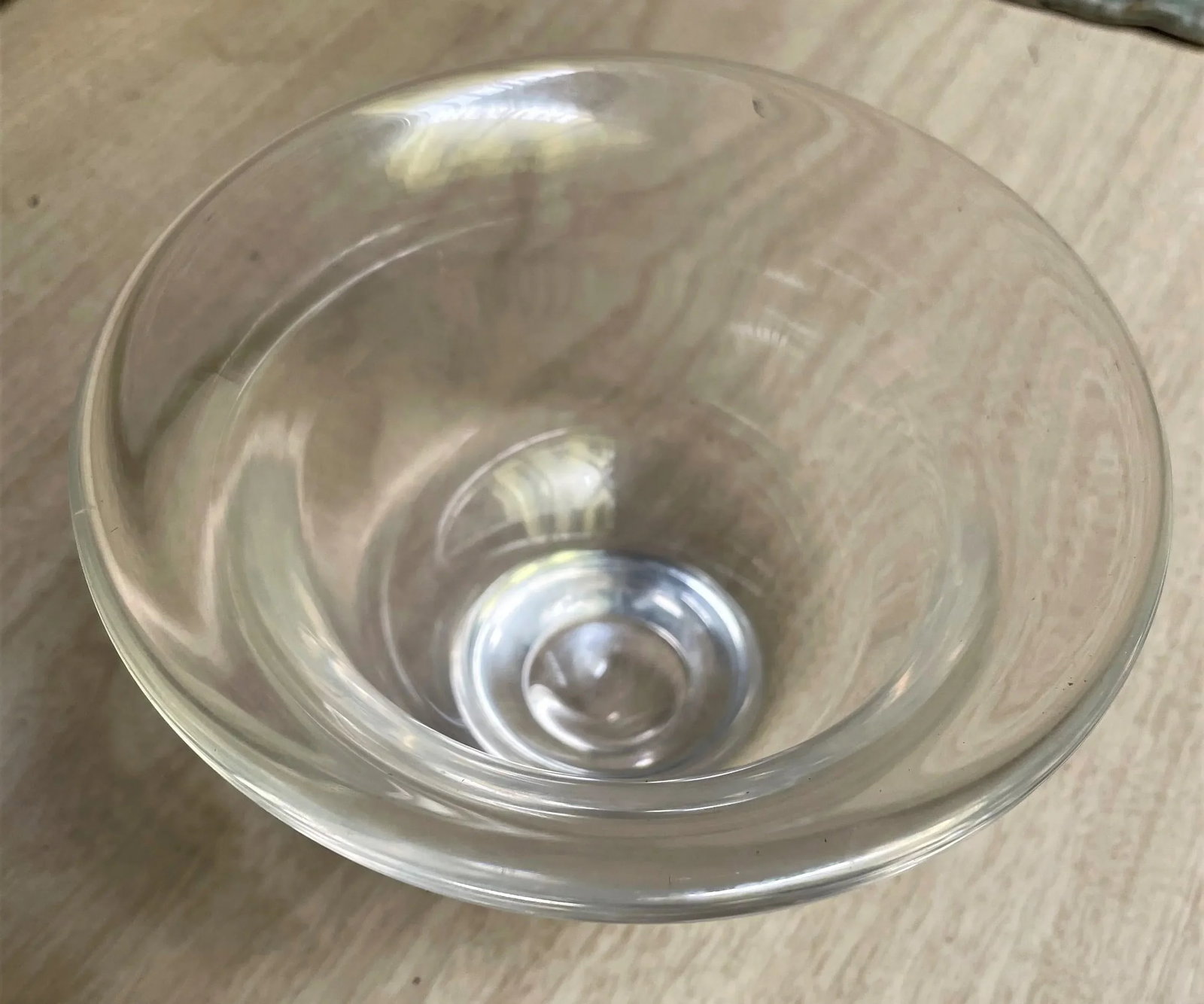 Signed Steuben Mid Century Small Clear Glass Bowl - 7