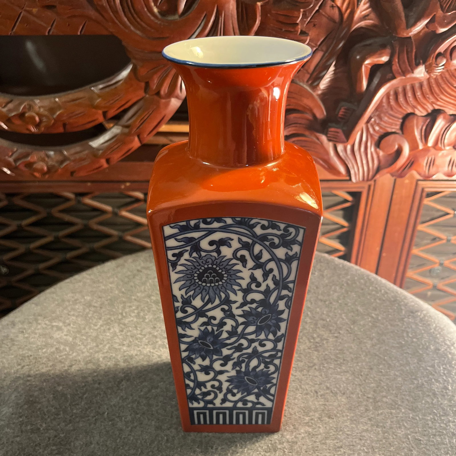 Vintage Fitz and Floyd Japan Asian Inspired Vase - 10
