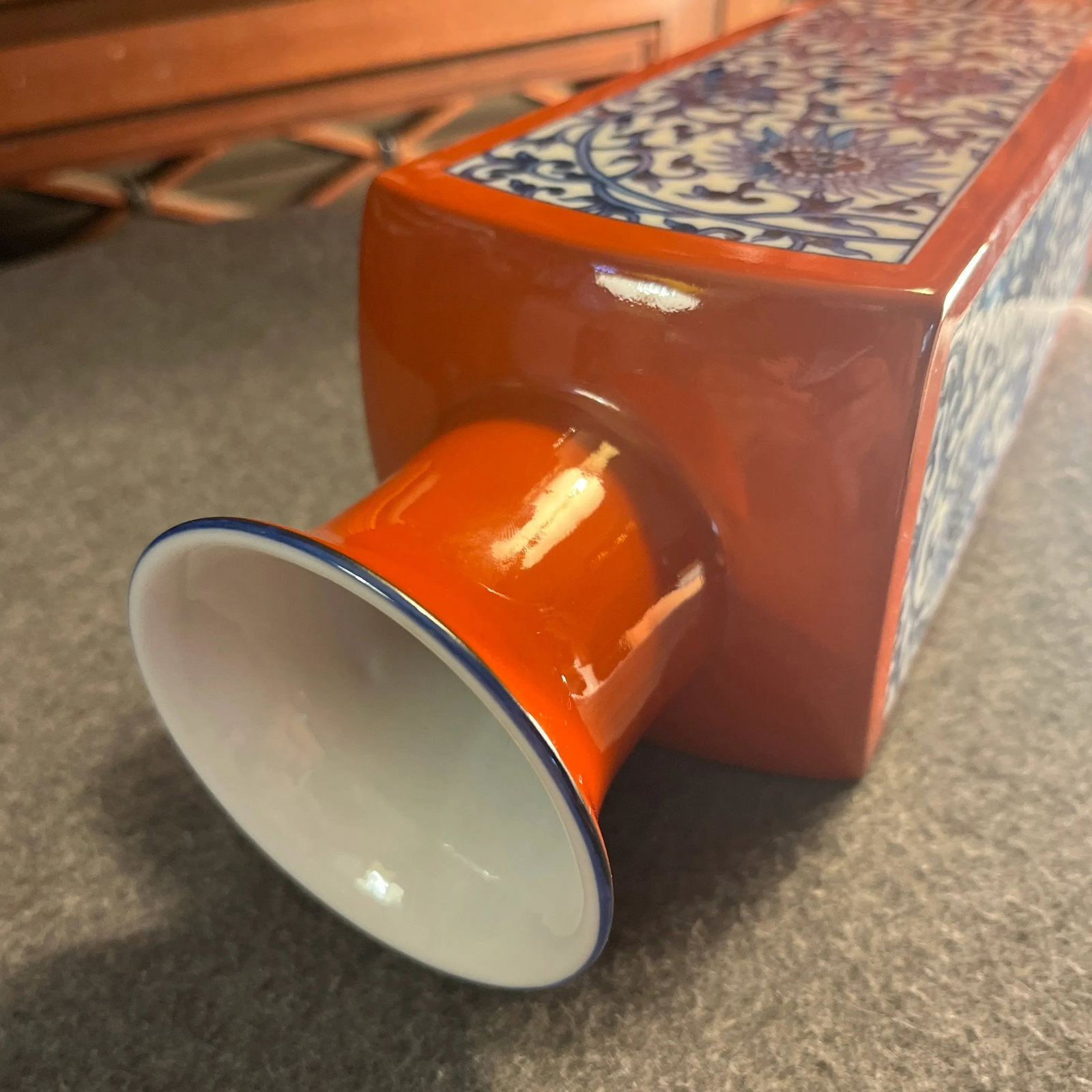 Vintage Fitz and Floyd Japan Asian Inspired Vase - 6