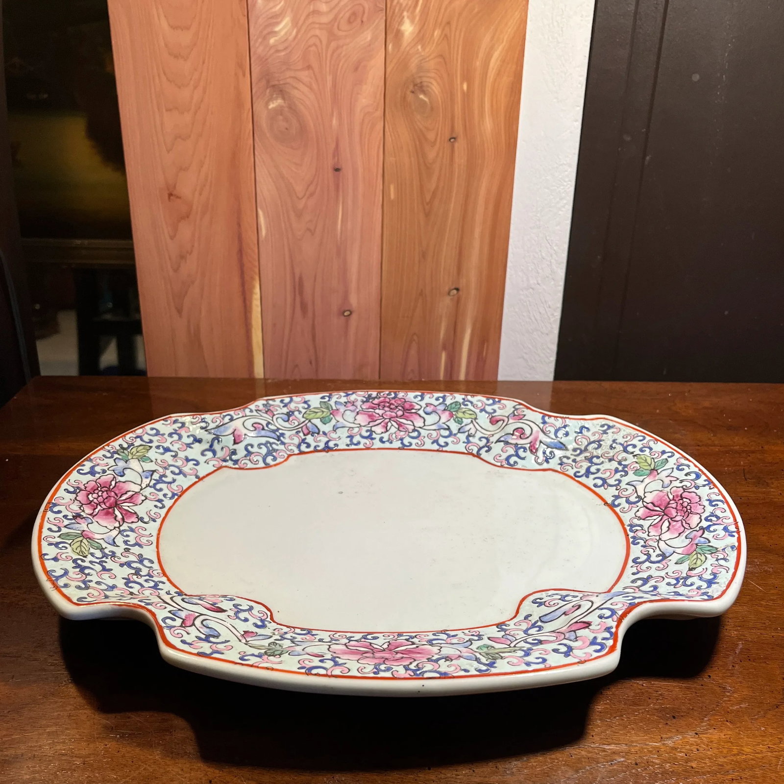 Early 20th Century Chinese Famille Rose Enameled Porcelain Dish - 4