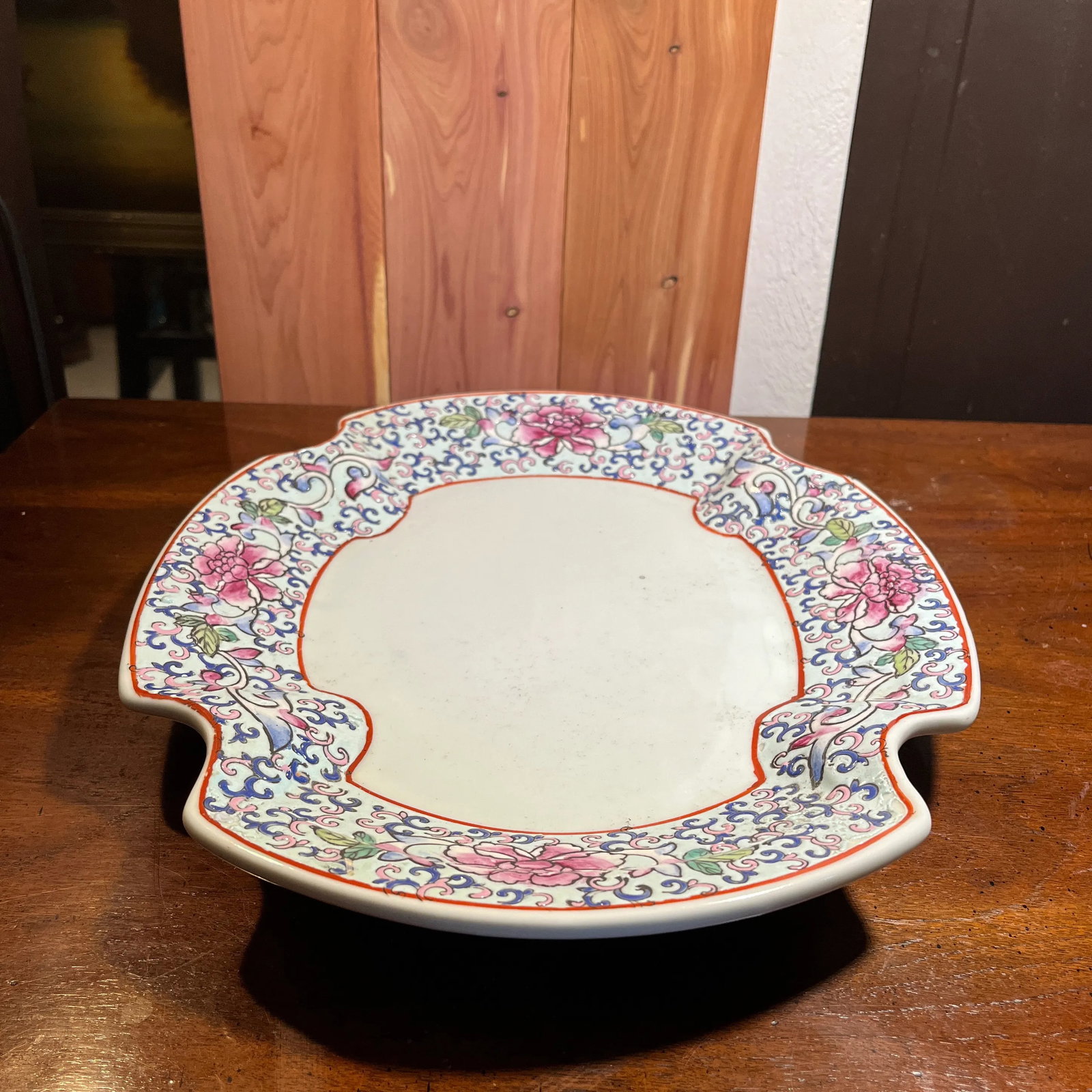 Early 20th Century Chinese Famille Rose Enameled Porcelain Dish - 5