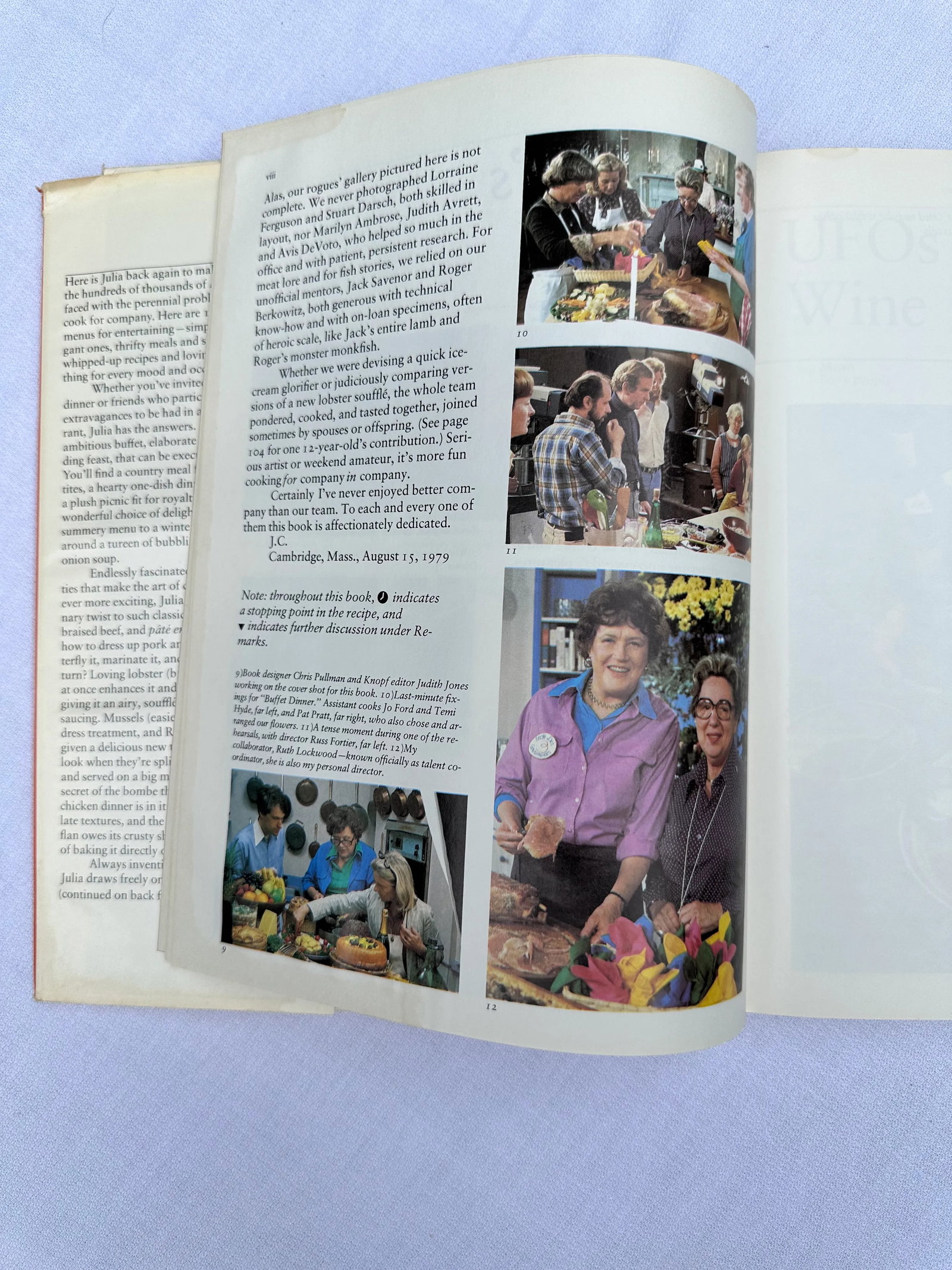 1979 Julia Child and More Company by Julia Child First Edition Hardcover - 5