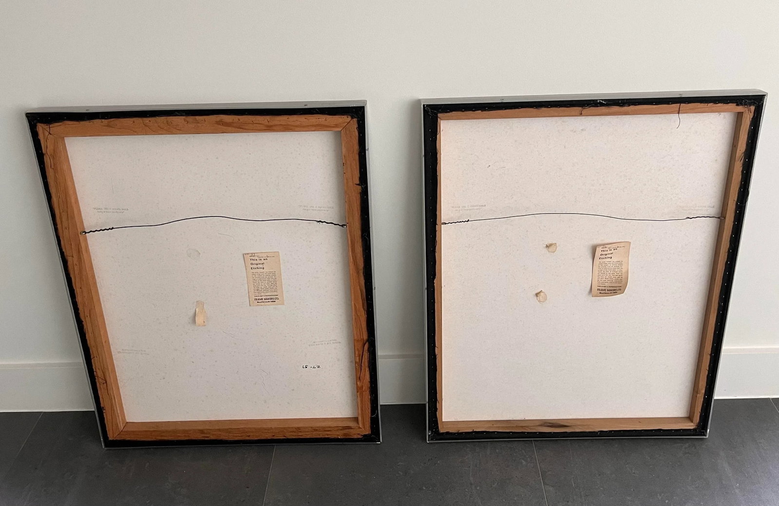 Vintage Signed Etching Artwork - 6