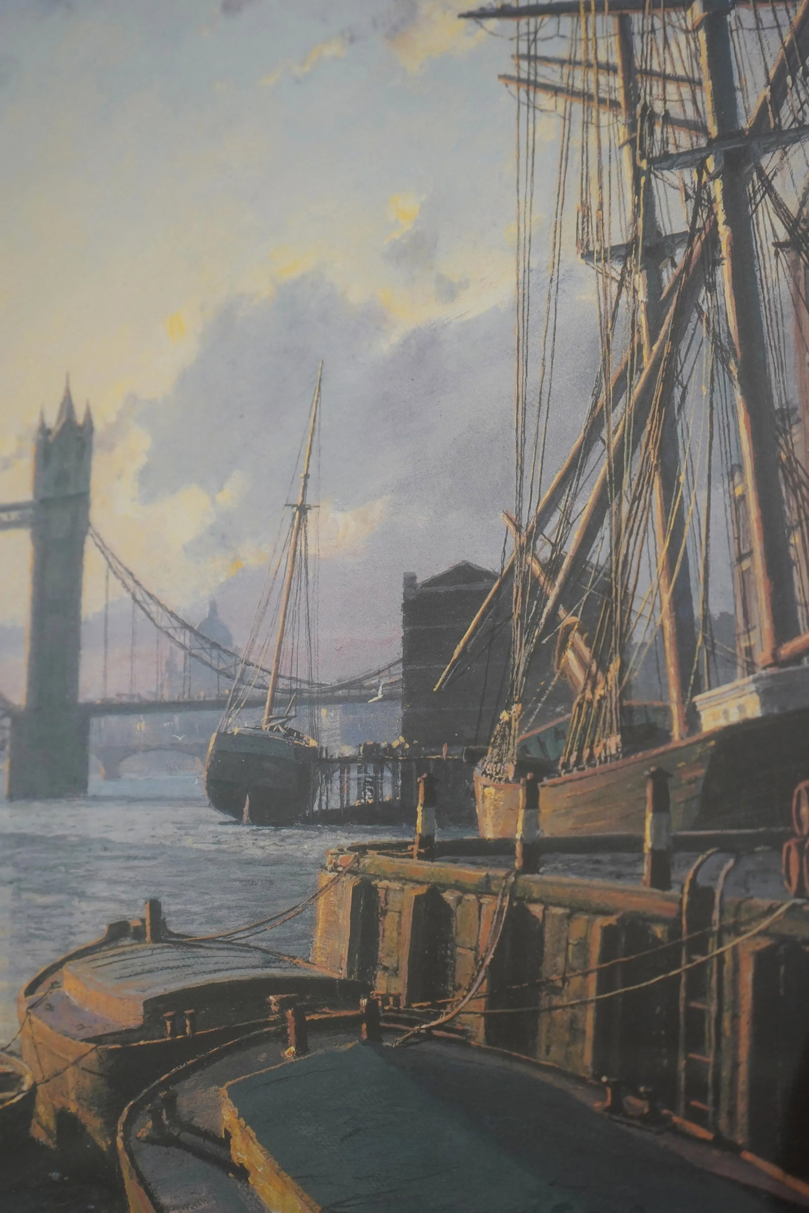 Maritime Heritage London Thames River Framed Print - 7
