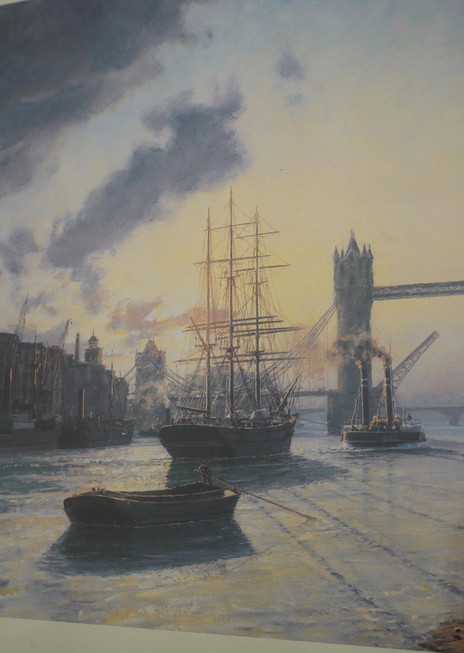 Maritime Heritage London Thames River Framed Print - 9