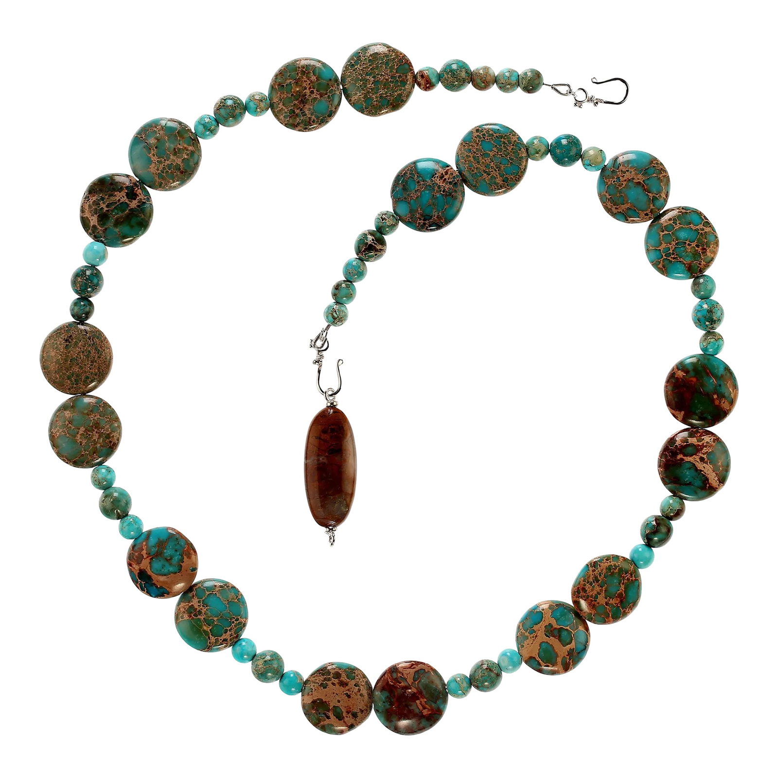 Desert Jasper Beaded Necklace - 2