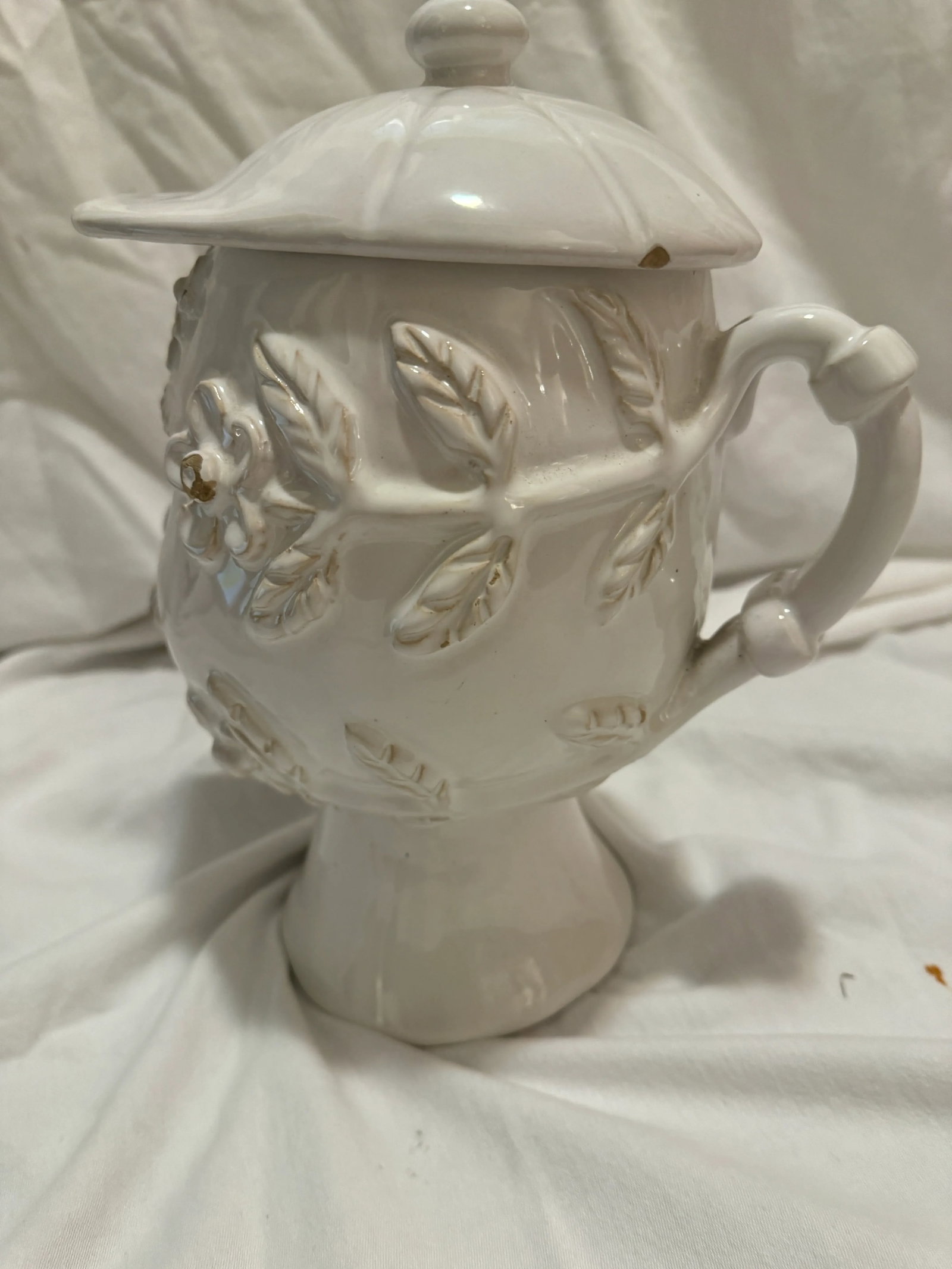 J. Sanches Lisbon Vintage Lidded Figural Pitcher - 2