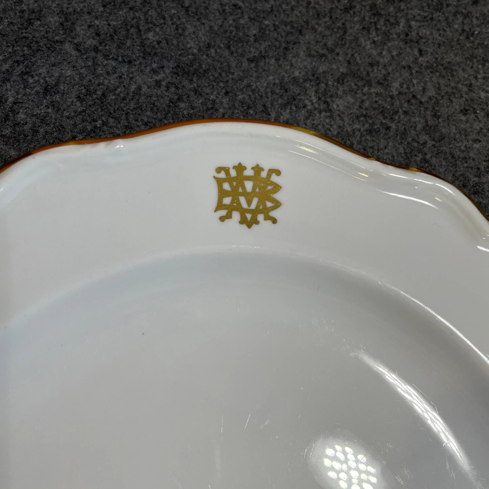 Early 20th Century Antique Mintons for Gilman Collamore & Co. Plates- Set of 2 - 4