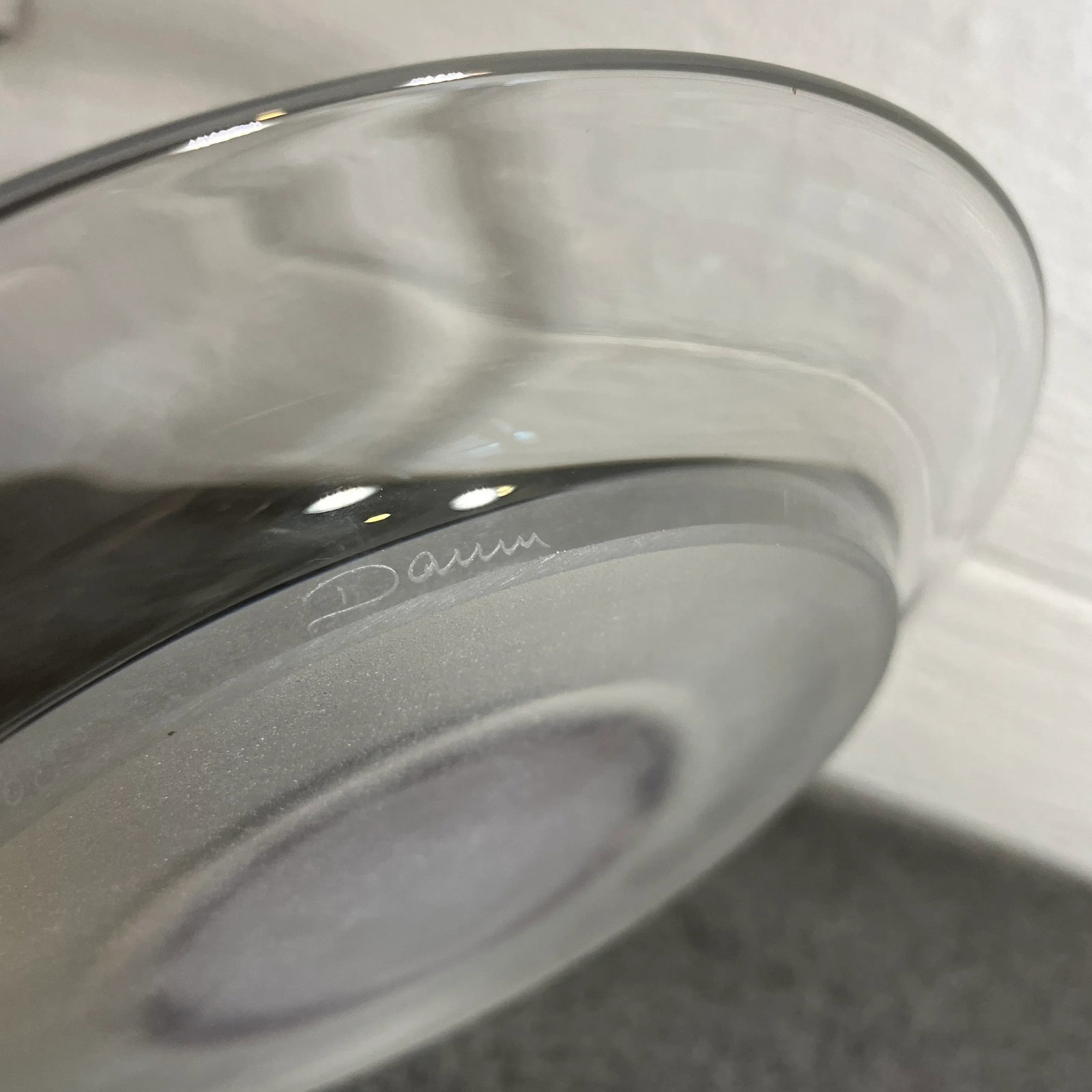 1970s Limited Edition Daum Pate De Verre Beethoven Art Glass Display Plate - 6