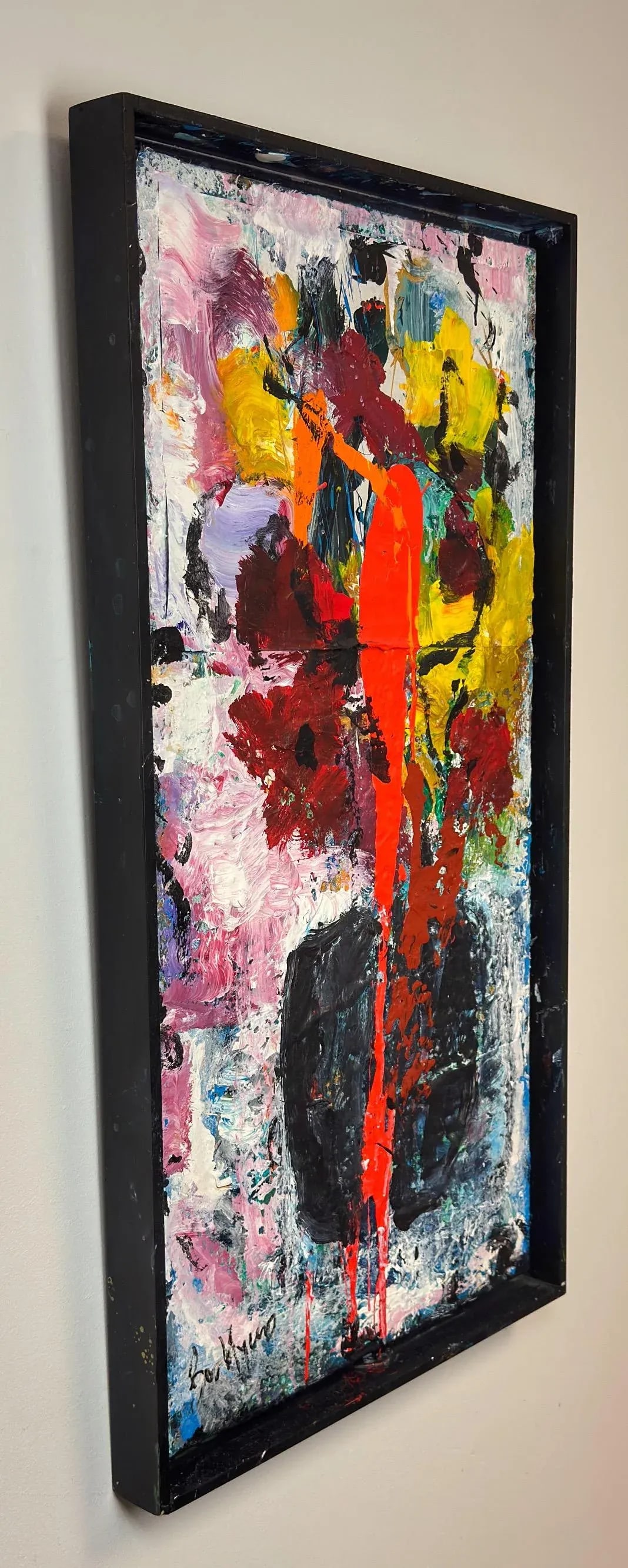Floral Abstract 2 by Beverly Myers Modern Painter, School of Wolf Kahn - 2