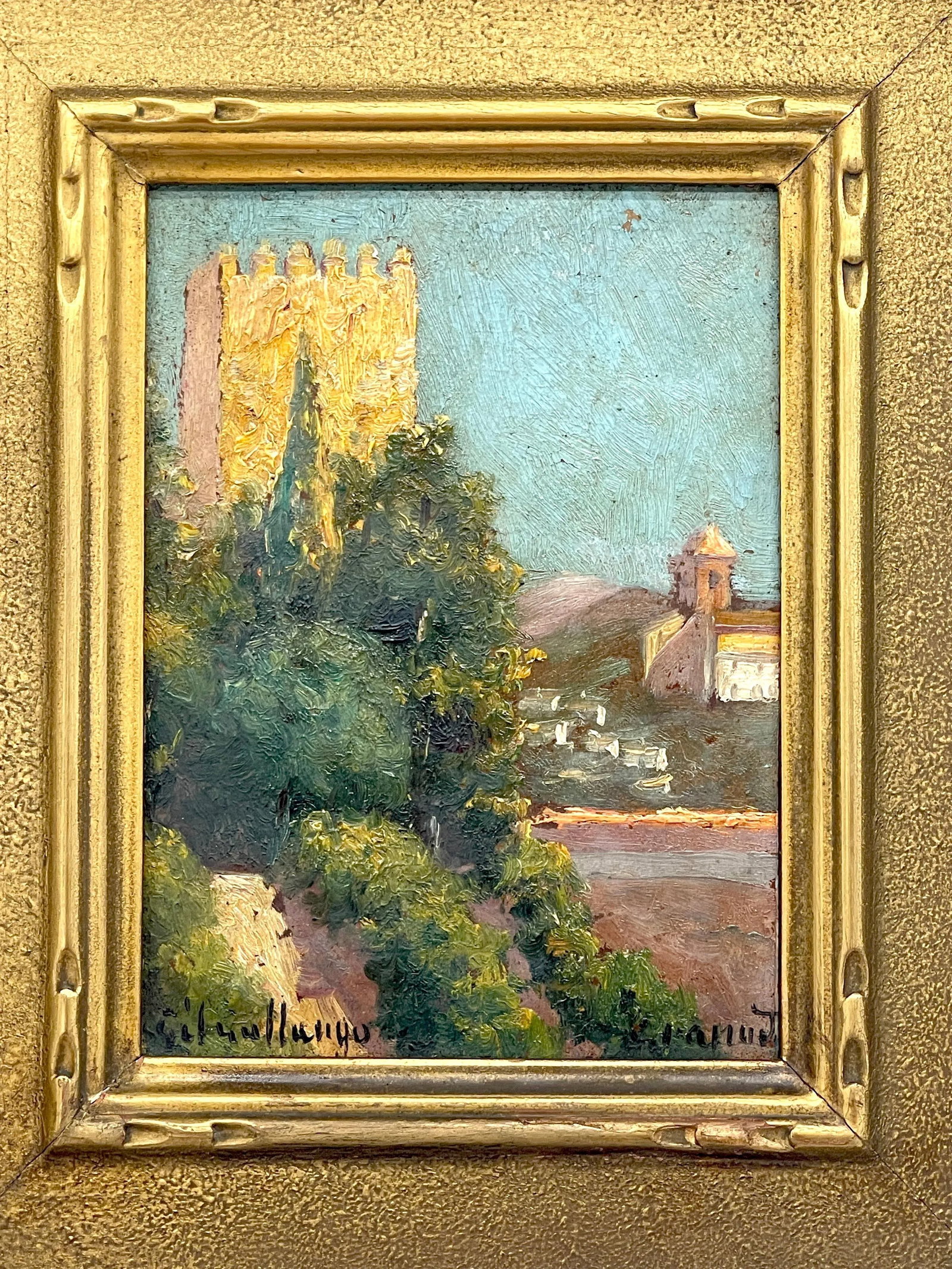 Felipe Gil Gallango, Spanish 1868 - 1938, Pair of Landscapes - 7