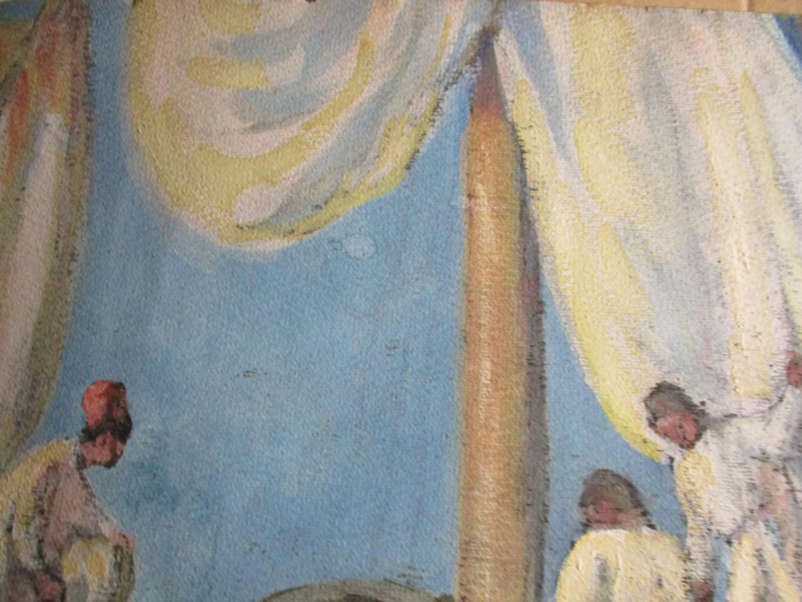 Pierre Ladureau Gouache Painting Dated 1913 - 7