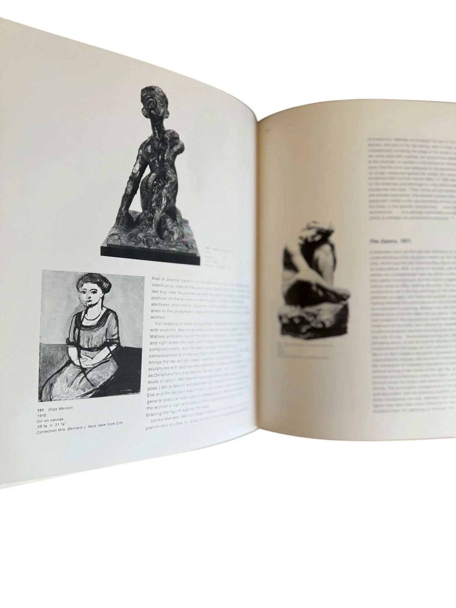 1971 Hardcover Coffee Table Art Book the Sculpture of Henri Matisse - 8