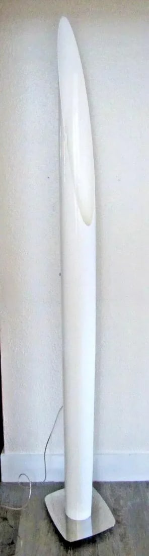 White Shakti Floor Lamp Designed by Marzio Rusconi Clerici Kundalini - 4