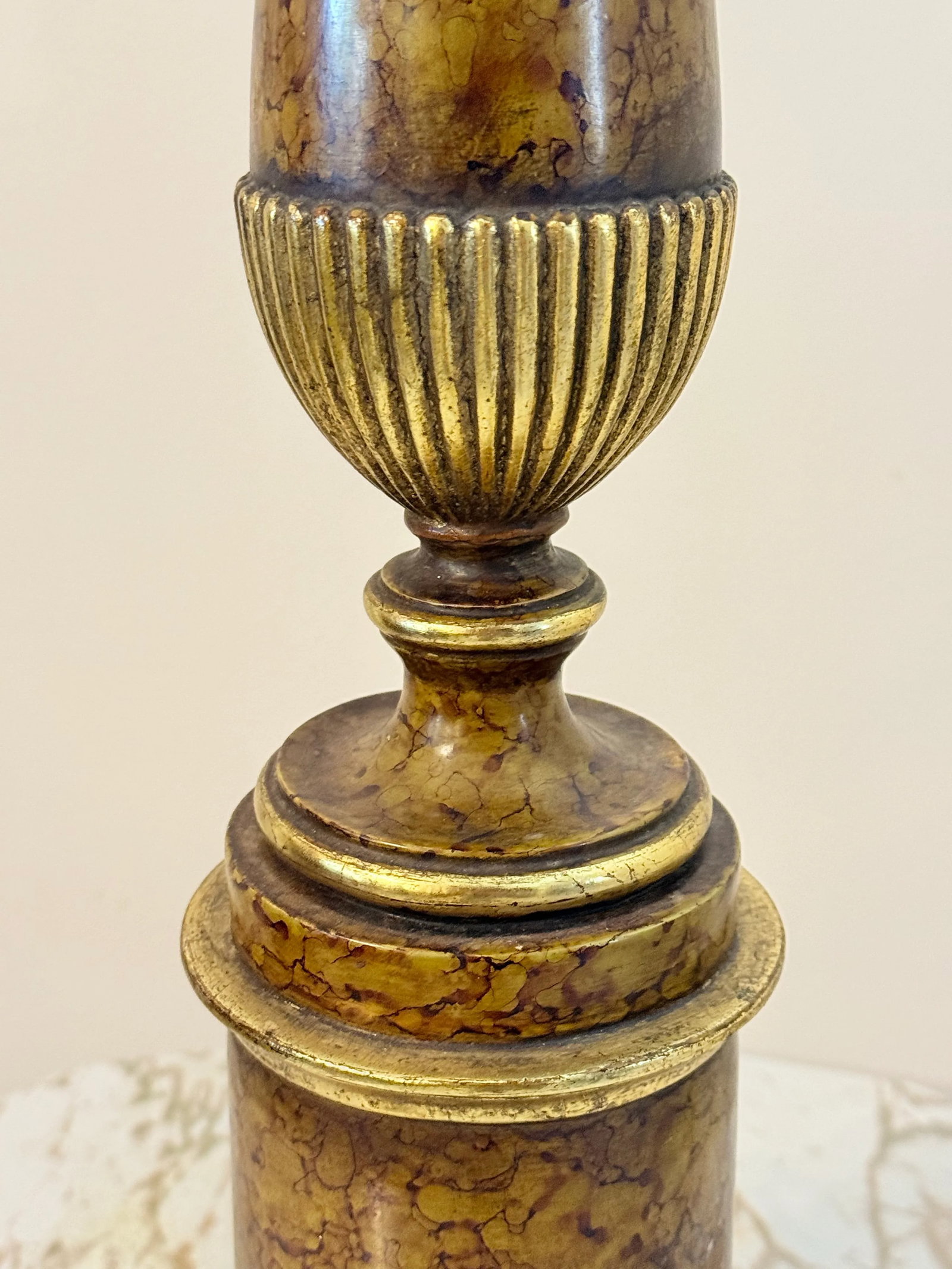 Vintage Hollywood Regency Borghese Table Lamp - 4