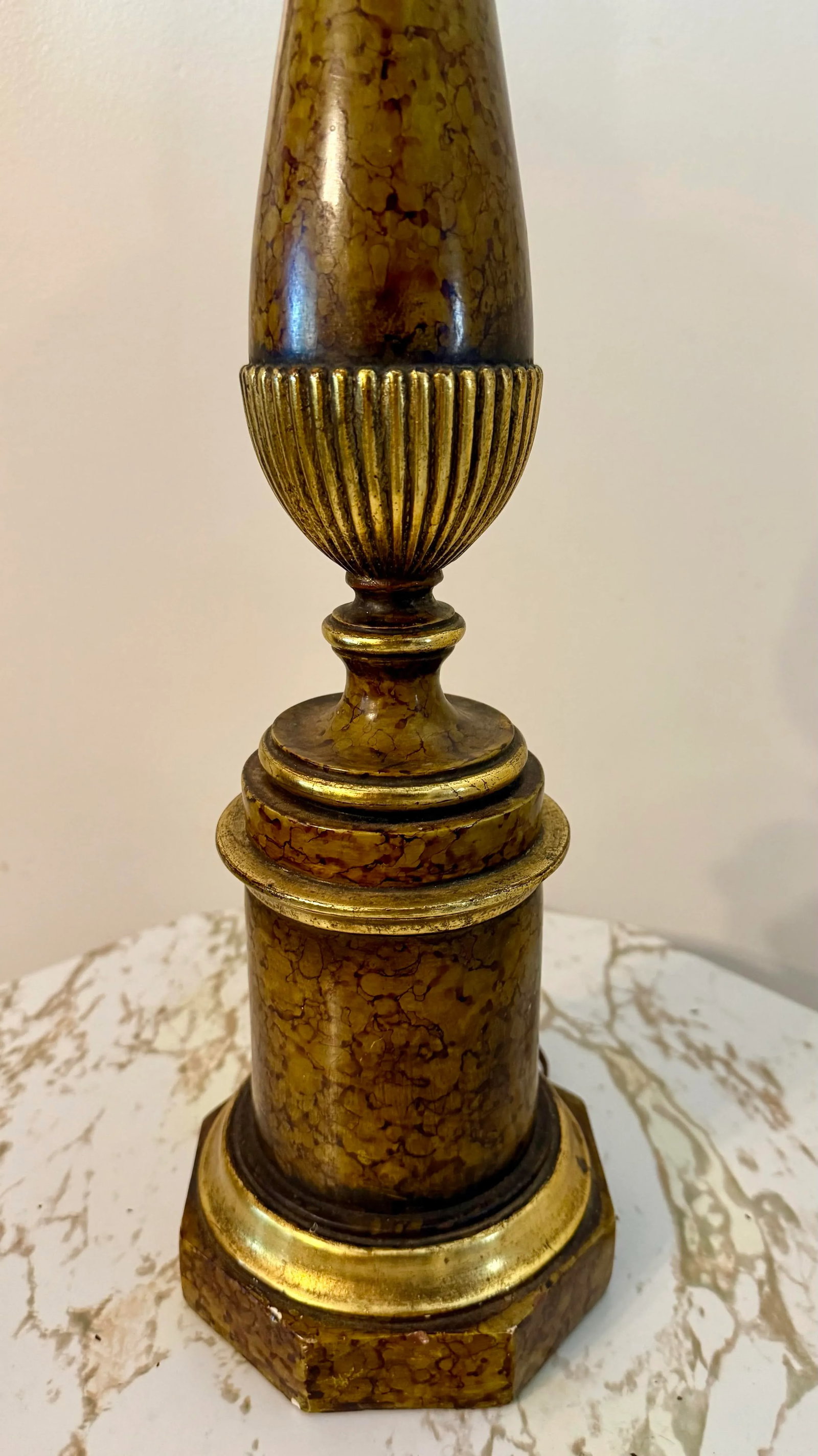 Vintage Hollywood Regency Borghese Table Lamp - 6