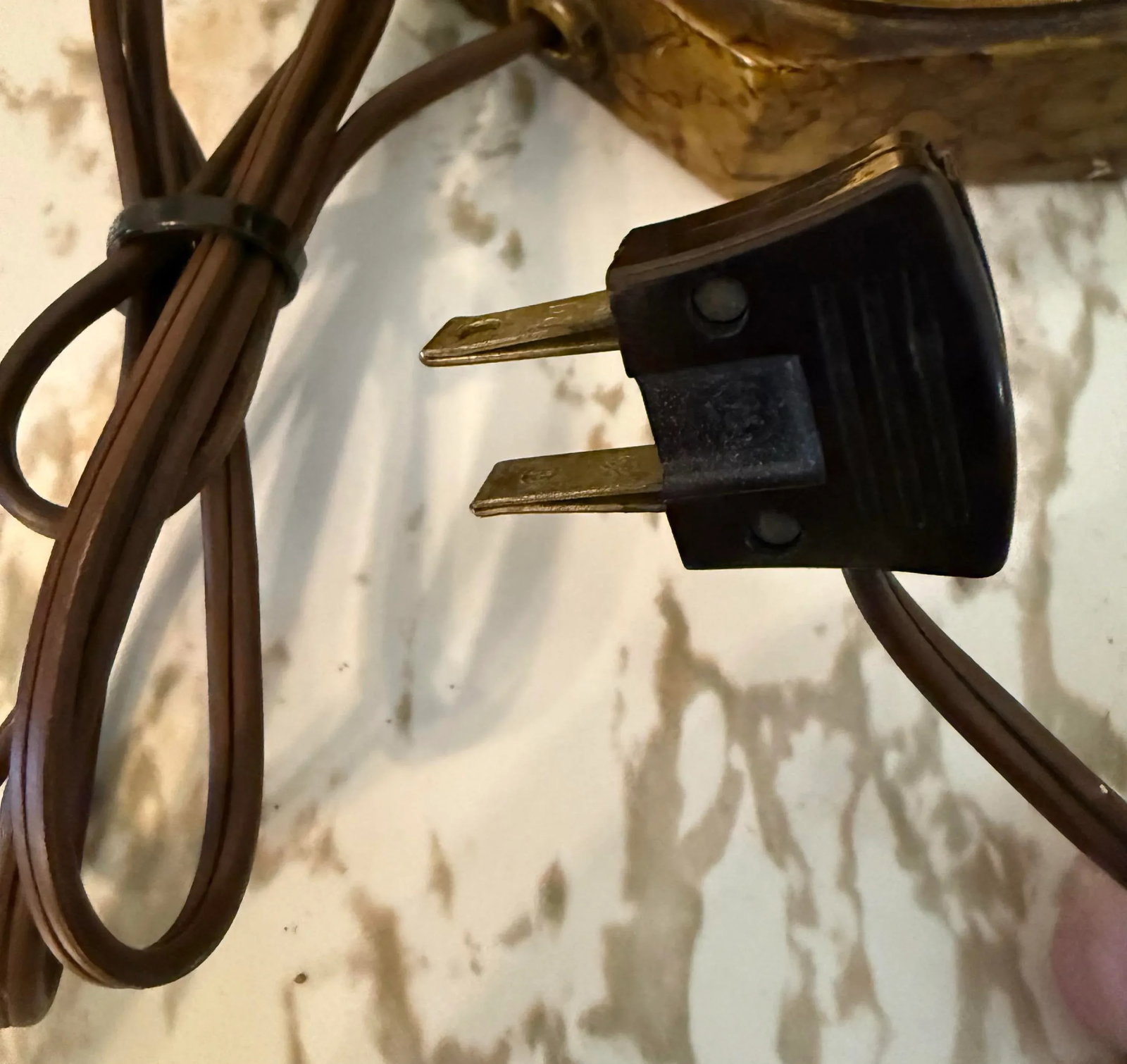 Vintage Hollywood Regency Borghese Table Lamp - 9