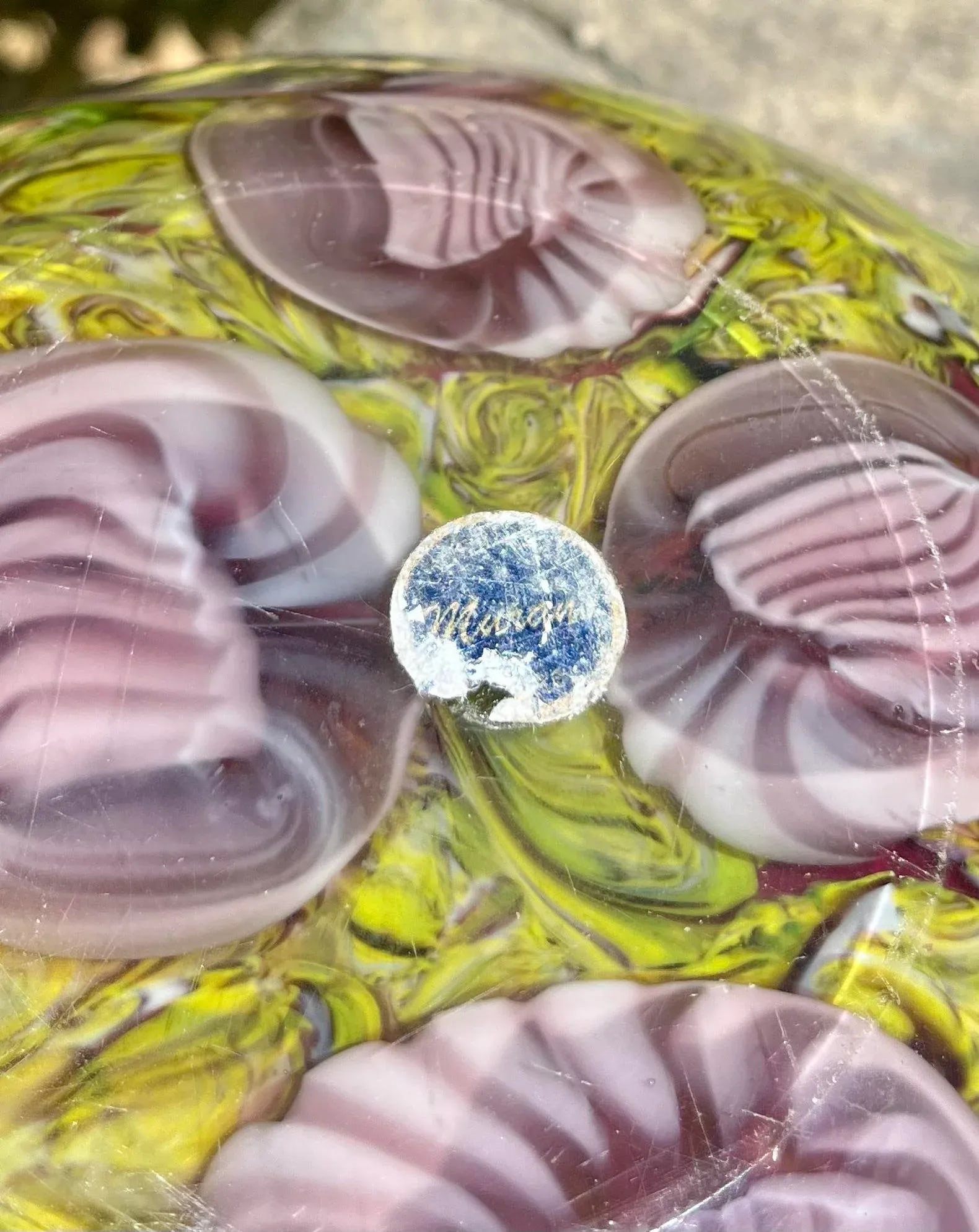 Late 20th Century Murano Millefiori Art Glass Vase - 7