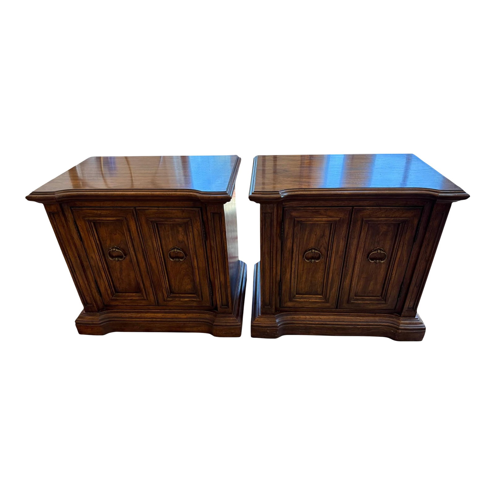 Grand Villa by Drexel Pair of Nightstands (1 of 12)