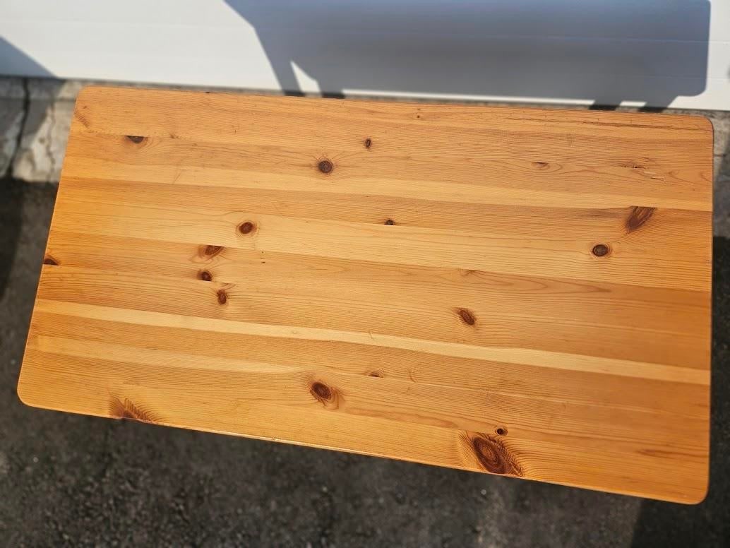 1970s Swedish Pine Side Table - 2
