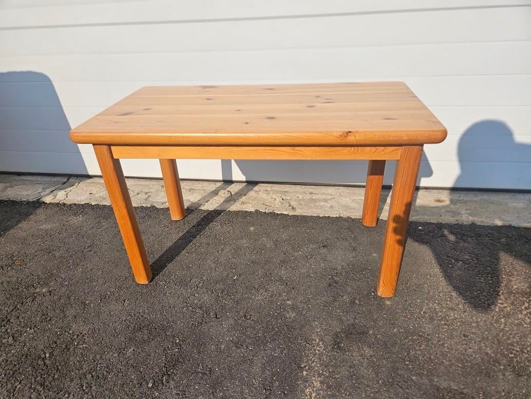 1970s Swedish Pine Side Table - 3