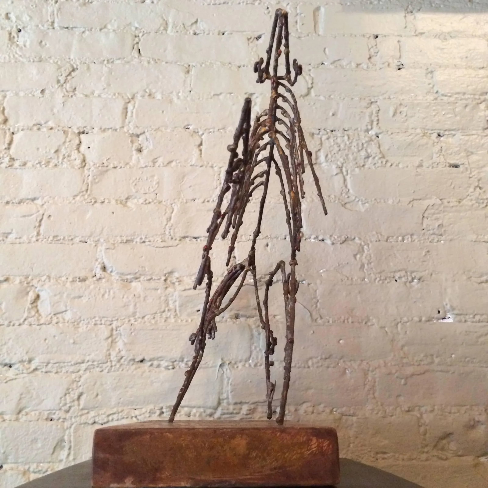 Abstract Brutalist Wire Horse Sculpture Marcello Fantoni for Raymor - 4