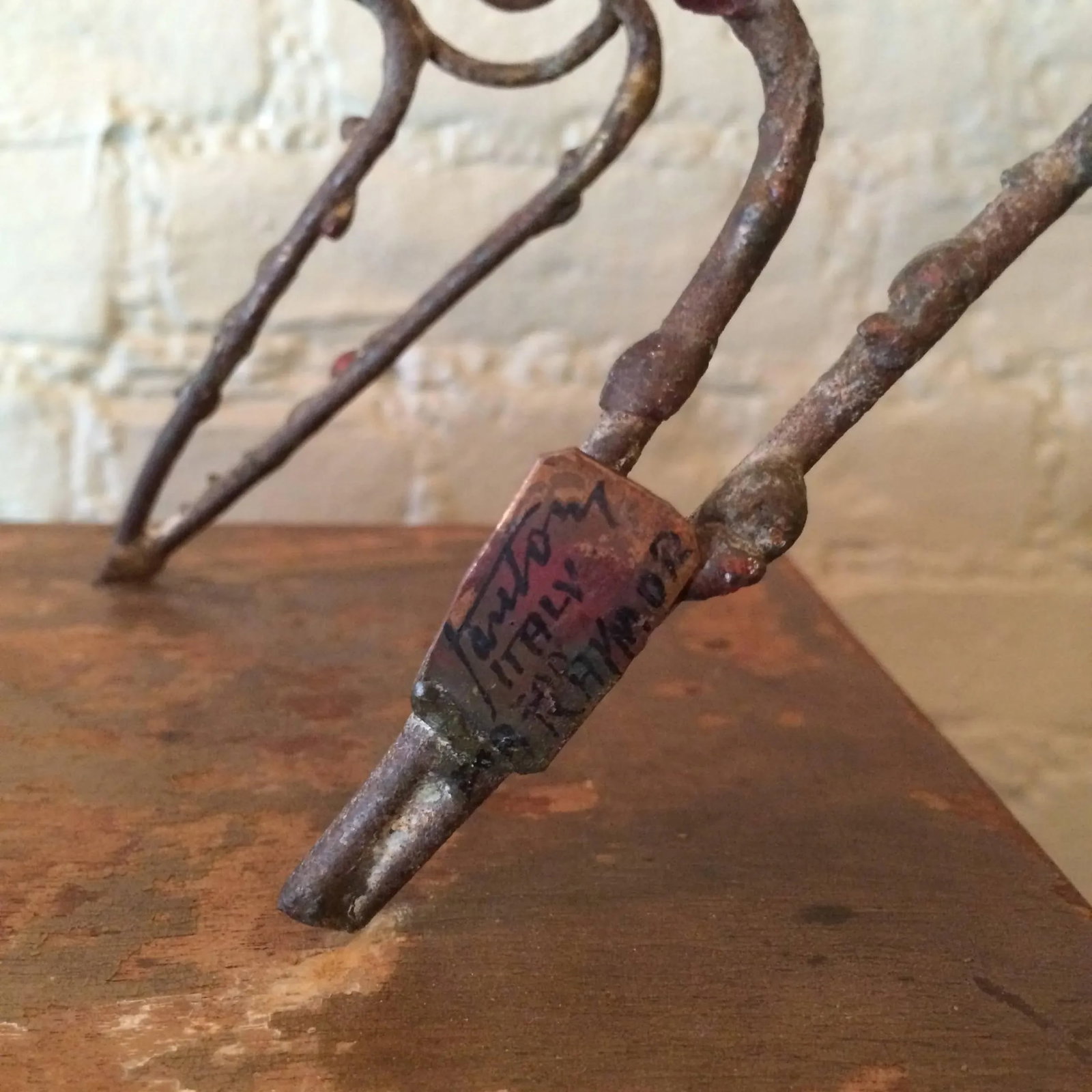 Abstract Brutalist Wire Horse Sculpture Marcello Fantoni for Raymor - 7