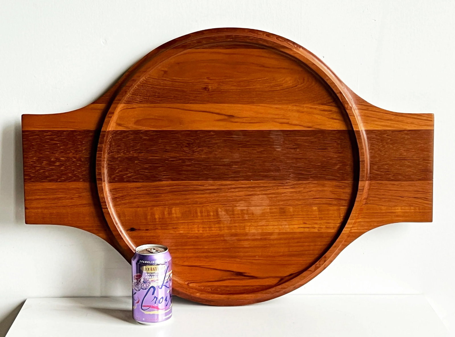 Monumental Danish Modern Teak Cocktail Serving Tray by Jens Quistgaard for Dansk - 2