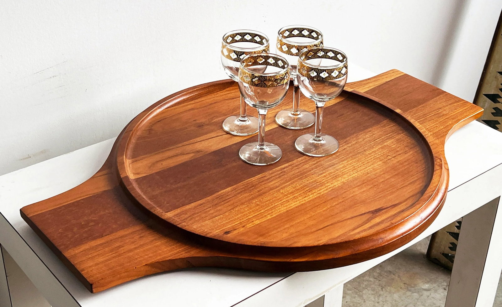Monumental Danish Modern Teak Cocktail Serving Tray by Jens Quistgaard for Dansk - 6