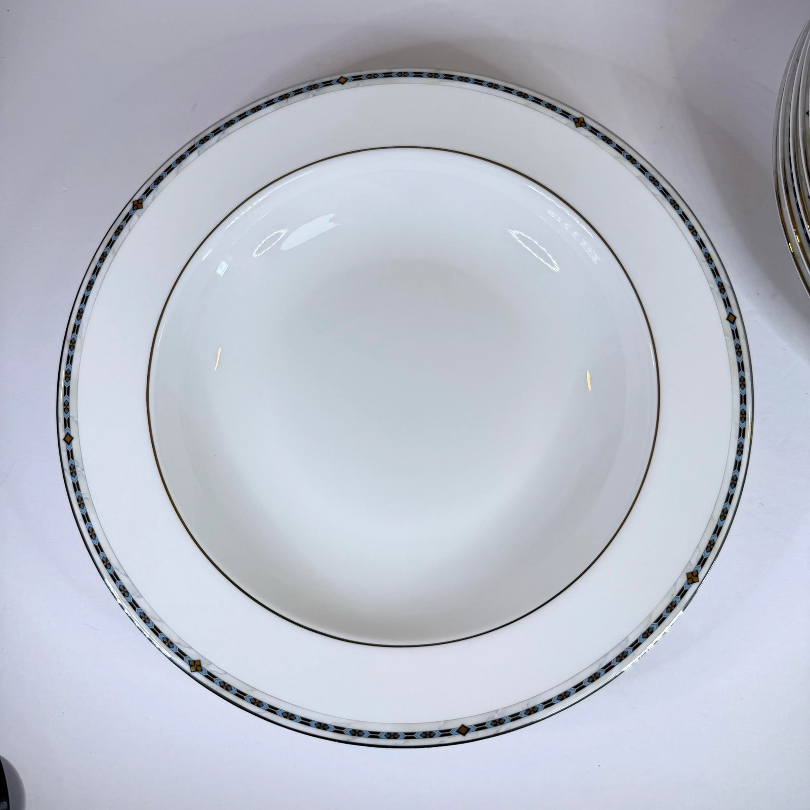 Wedgwood Guinevere Large 11" Individual Pasta Bowls - Set of 6 - 4