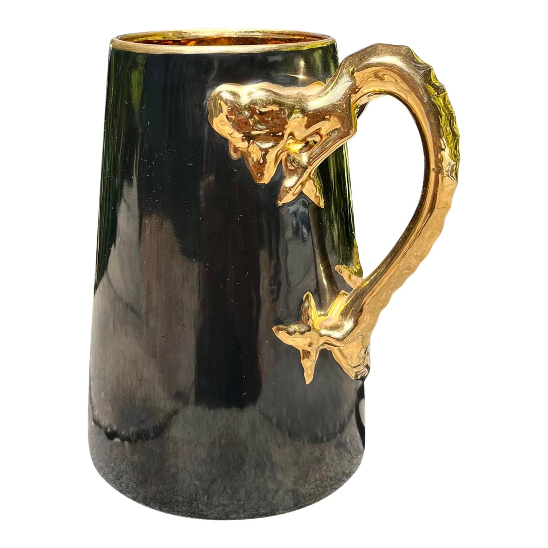 Antique Jaeger & Co (Bavaria) Porcelain Dragon Handle Mug (1 of 12)