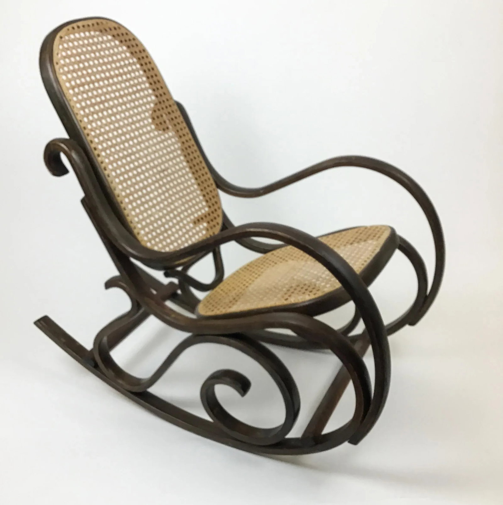 Vintage Child Bentwood Rocker - 4