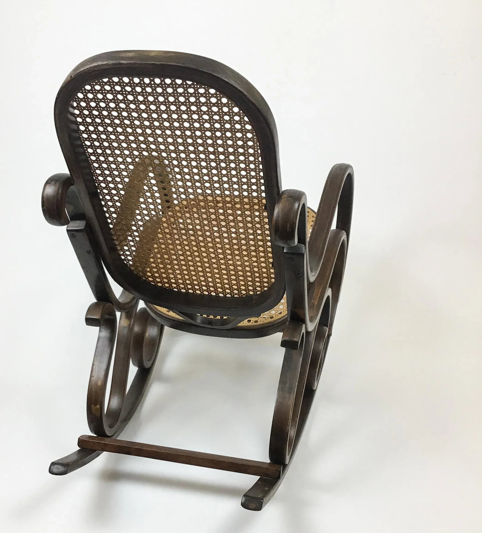 Vintage Child Bentwood Rocker - 7